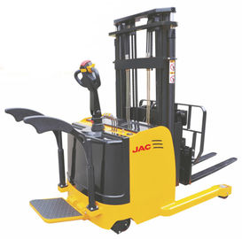 Forklift 1,5 τόνου στοιβαχτής προσιτότητας, ενιαία στάση αποθηκών εμπορευμάτων ψαλιδιού μπροστινή επάνω Forklift
