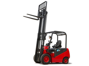 Με μπαταρίες Forklift Drive εναλλασσόμενου ρεύματος, τετράτροχο ηλεκτρικό Forklift ικανότητα ανύψωσης 2,5 τόνου προμηθευτής