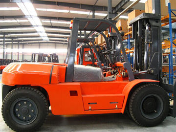 Ντηζελοκίνητο βαρέων καθηκόντων Forklift, χωρητικότητα φορτίων Forklift 6 τόνου ύψος ανελκυστήρων 3m - 6m προμηθευτής